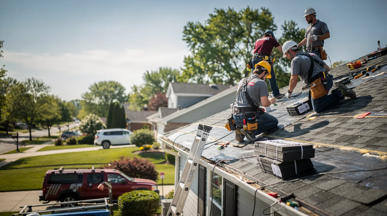 Roof Repair in Steger, IL around you